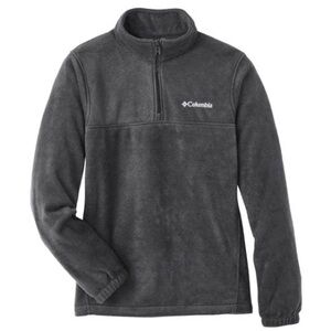 Columbia Charcoal Fleece Half-Zip Pullover